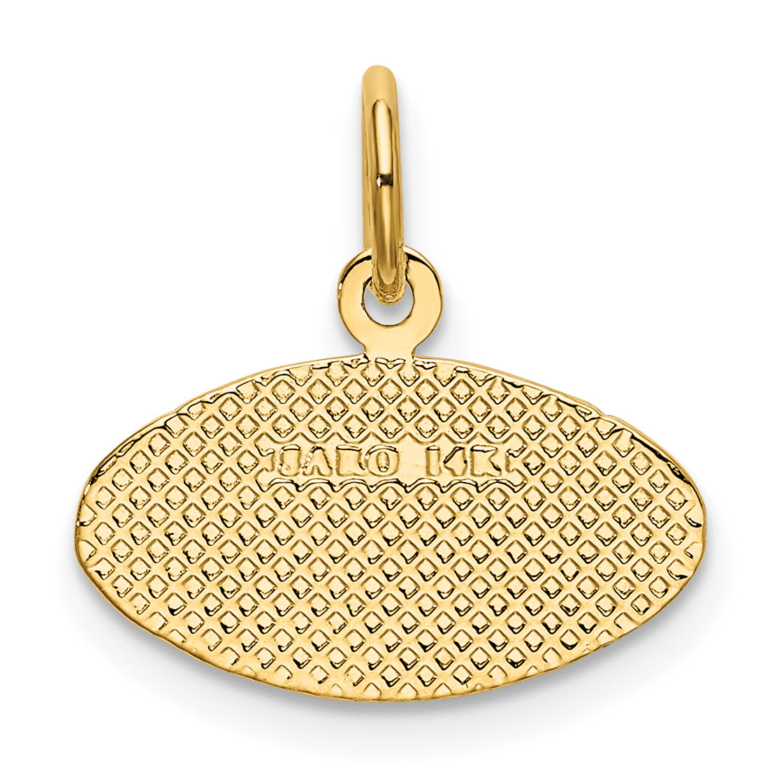 14k Football Charm-K3598