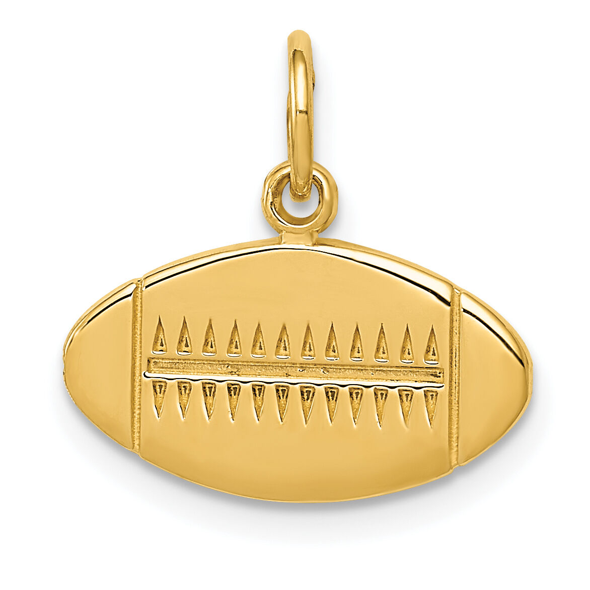 14k Football Charm-K3598