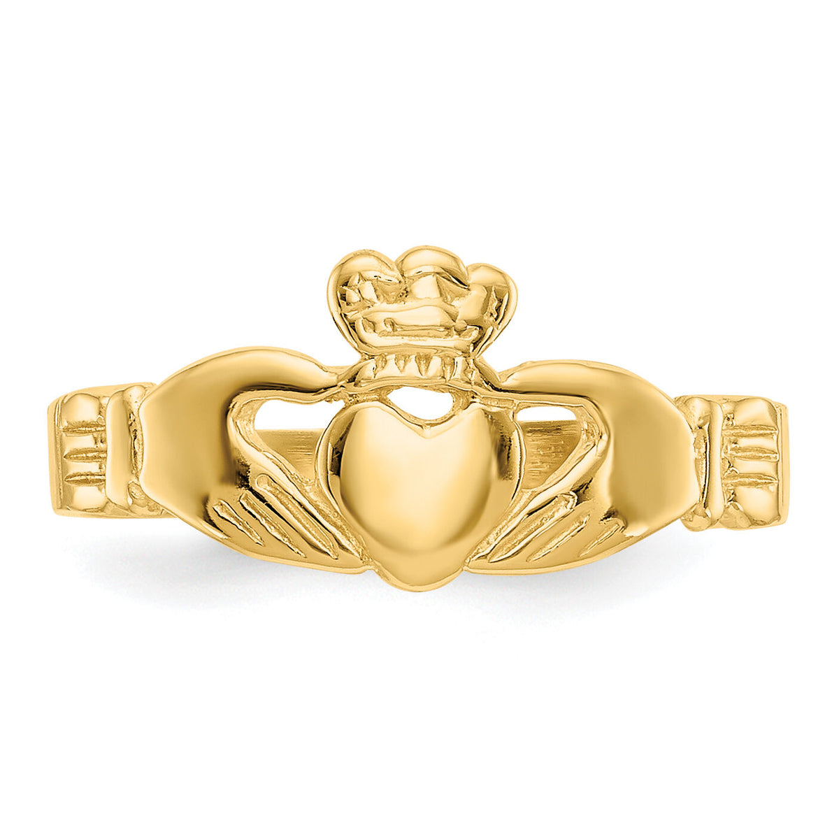 14k Baby Claddagh Ring-K3848