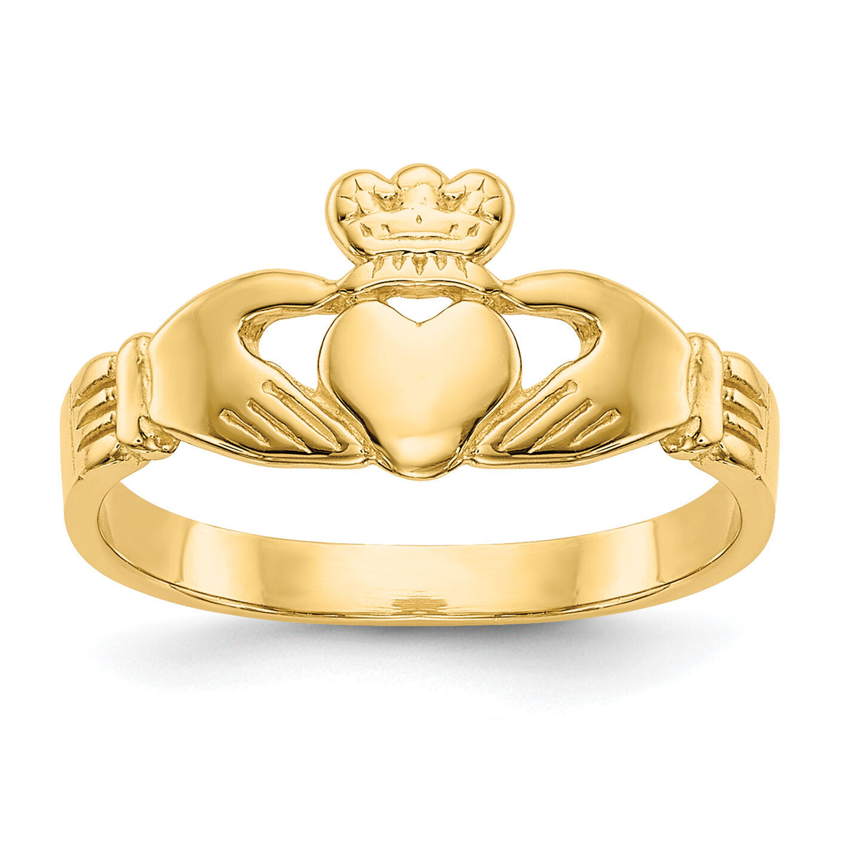 14k Baby Claddagh Ring-K3848