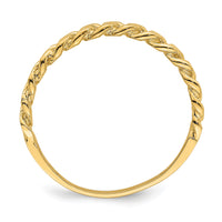 14k Chain Link Band Ring-K3865