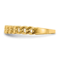 14k Chain Link Band Ring-K3865
