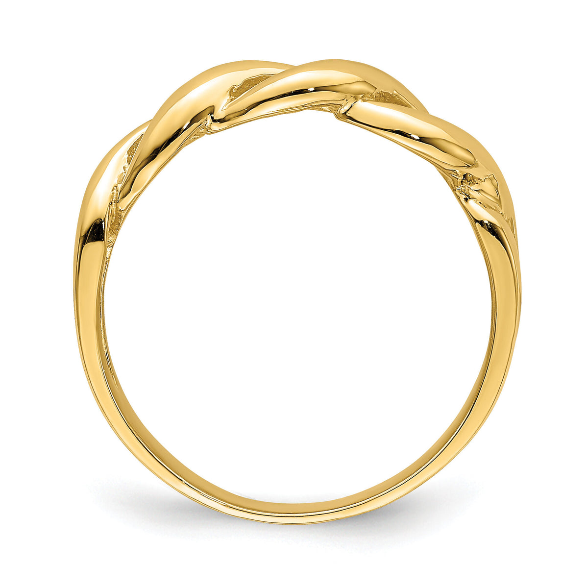 14k Freeform Knot Ring-K3867