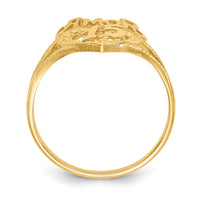 14K 15 Amor Heart Ring-K3885