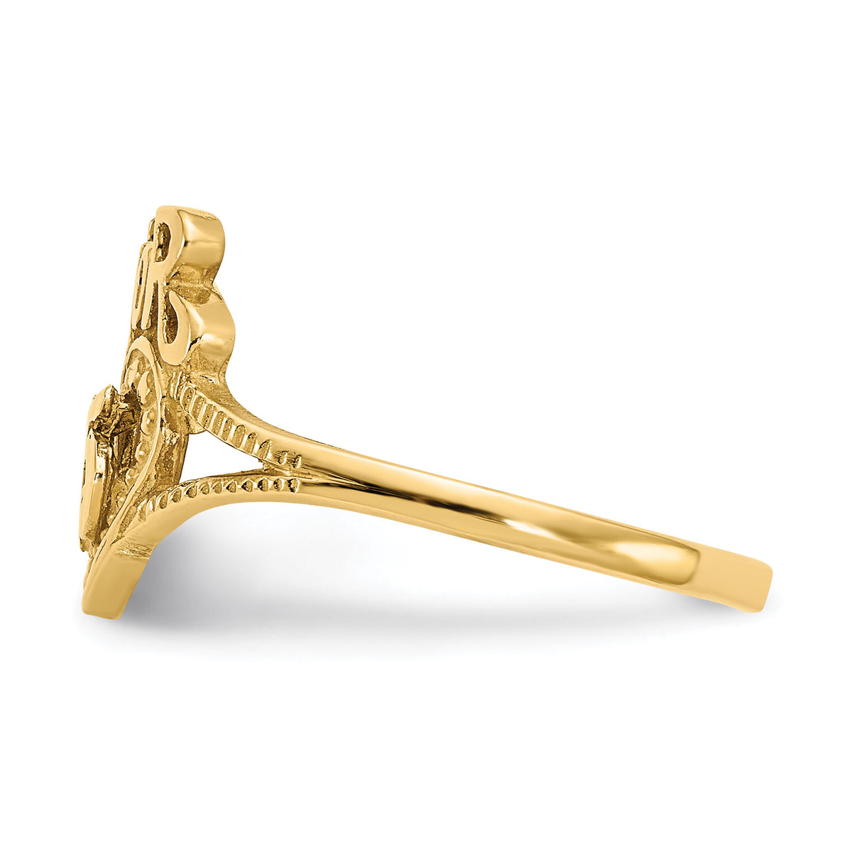 14K 15 Amor Heart Ring-K3885