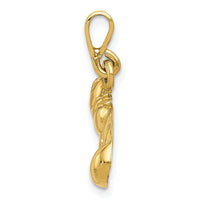 14k Boxing Glove Pendant-K4304