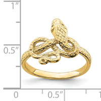 14K Snake Ring-K4541