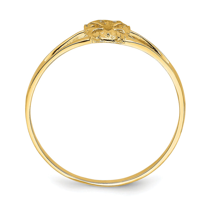 14K Mini Butterfly Ring-K4542