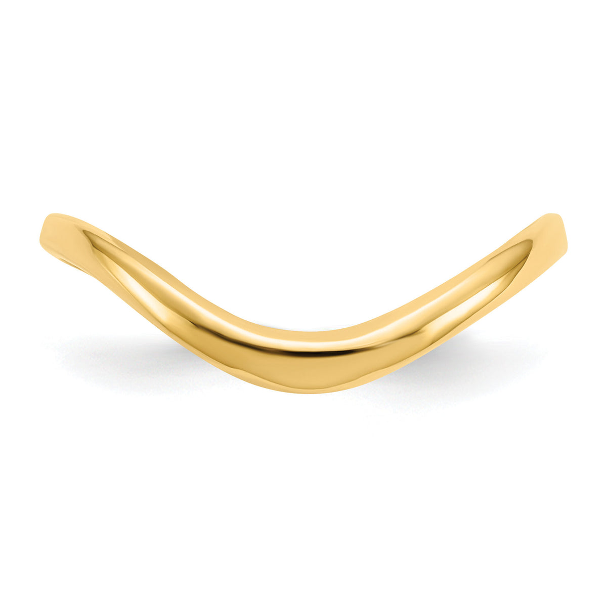 14K Wave Fashion Thumb Ring-K4595