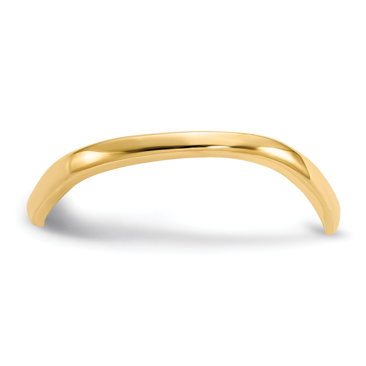 14K Wave Fashion Thumb Ring-K4595
