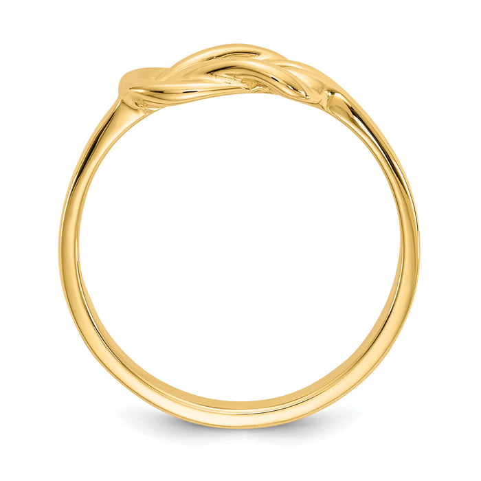 14K Freeform Knot Ring-K4600