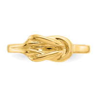 14K Freeform Knot Ring-K4600