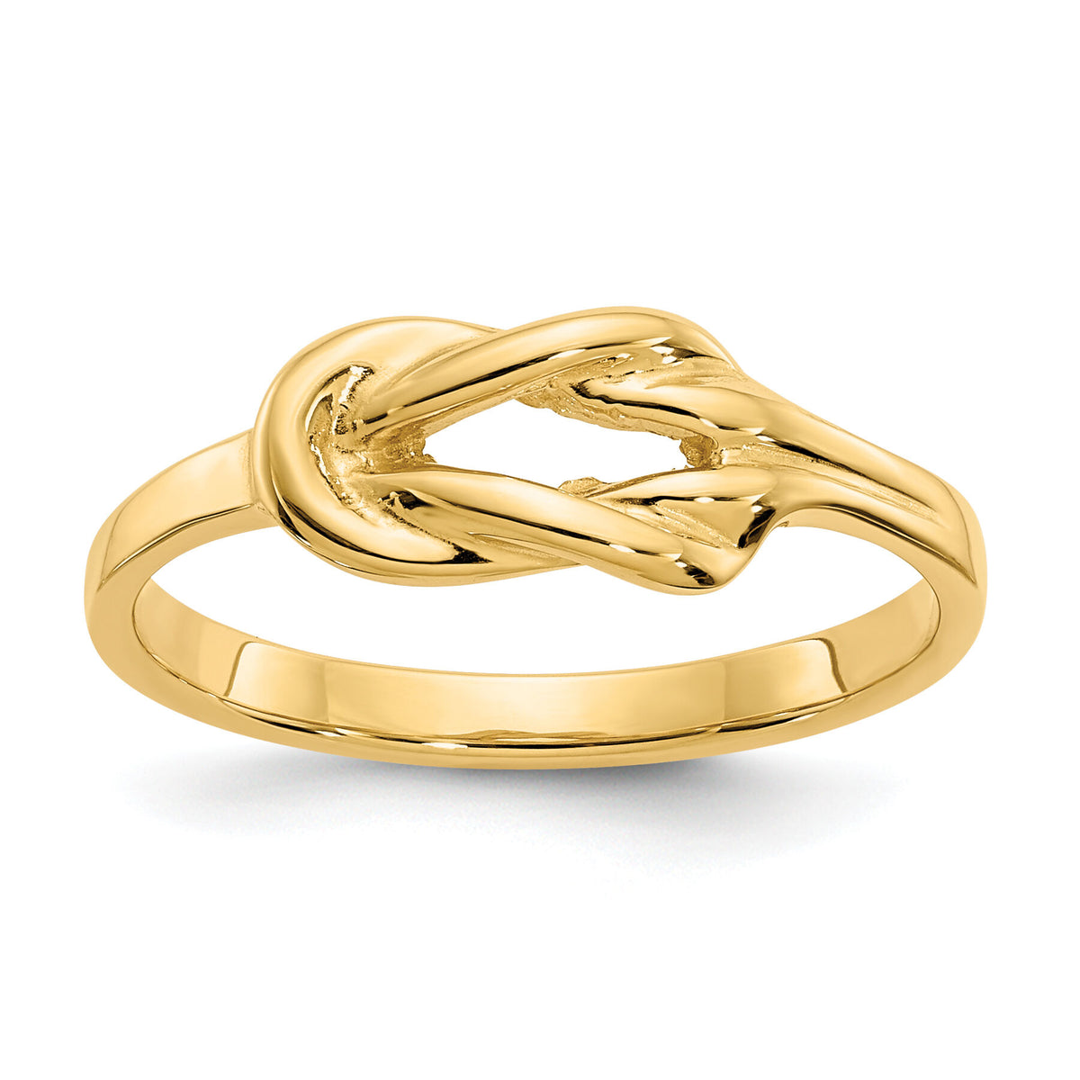 14K Freeform Knot Ring-K4600