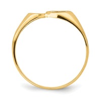 14K Double Heart Cut-Out Ring-K4650