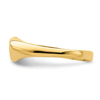 14K Double Heart Cut-Out Ring-K4650