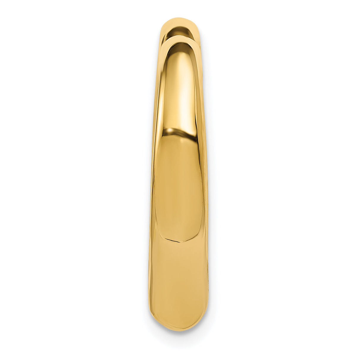 14K Polished Heart Chain Slide-K4663