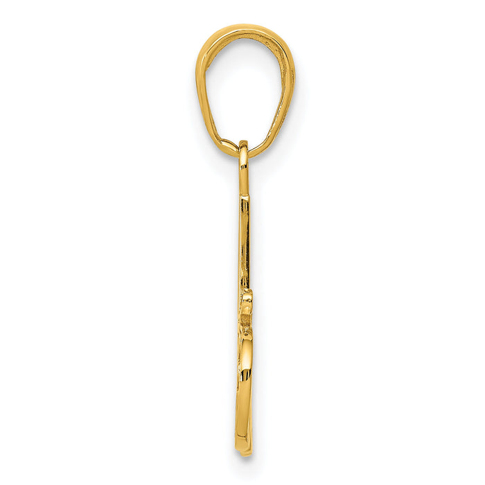 14k #1 NANA Charm-K4724