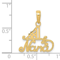 14k #1 NANA Charm-K4724