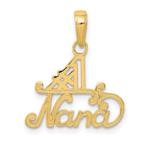 14k #1 NANA Charm-K4724