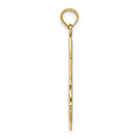 14k #1 DAD Charm-K4730