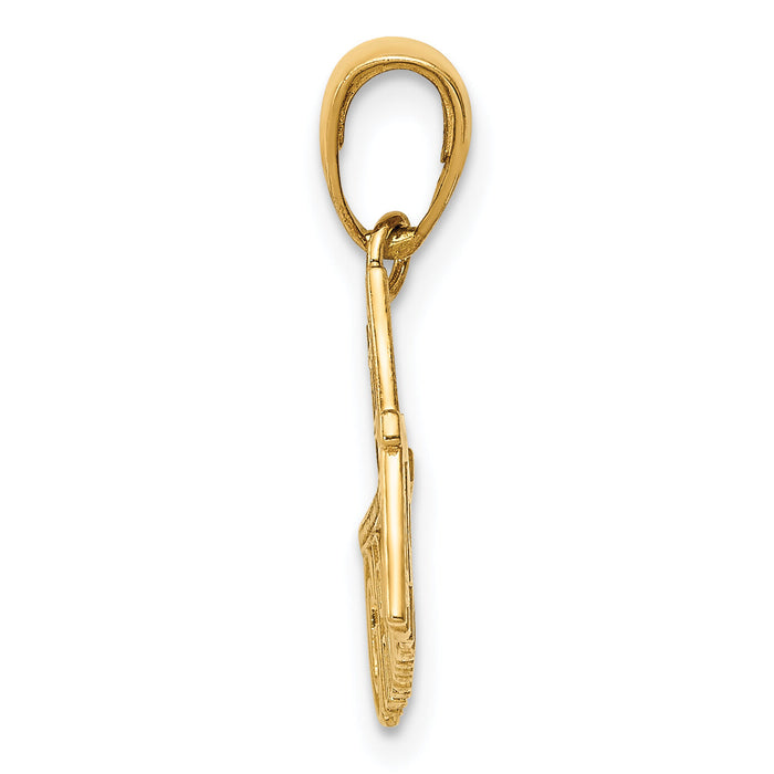 14k #1 GRANDPA Pendant-K4731