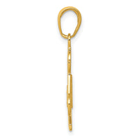 14k #1 DAD Charm-K4732