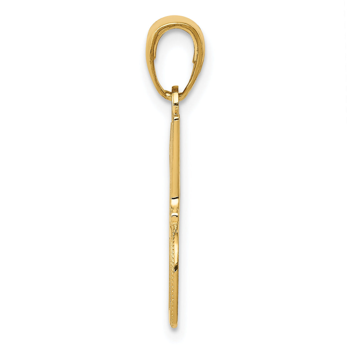 14k #1 DAD Charm-K4734