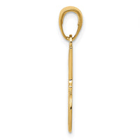 14k #1 DAD Charm-K4734