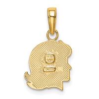 14k Girl Charm-K4751