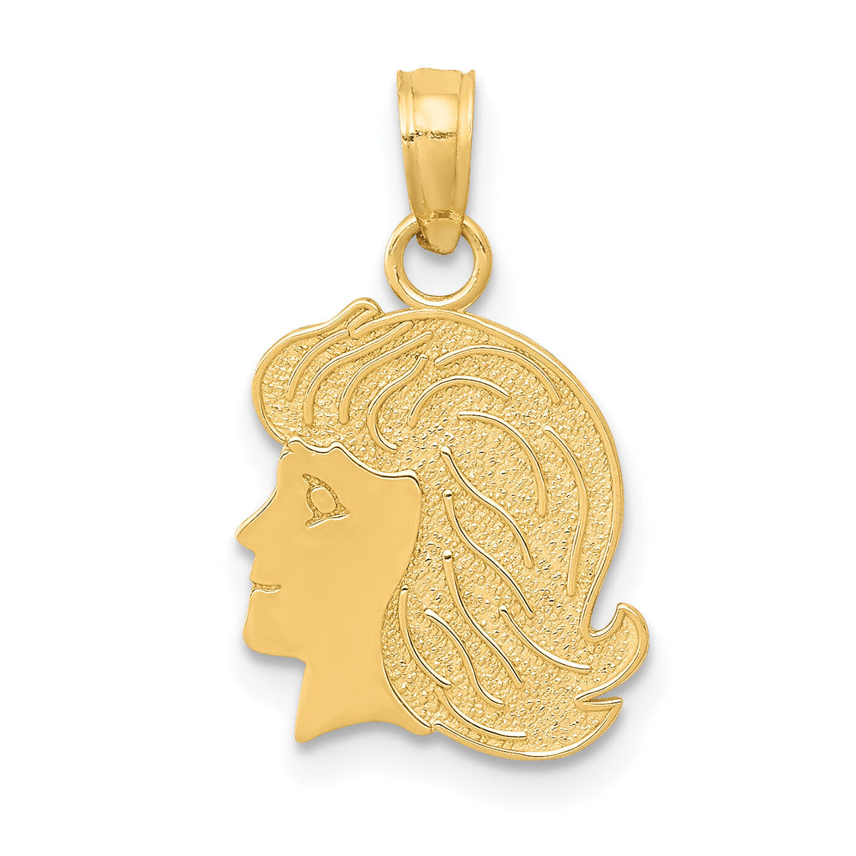 14k Girl Charm-K4751