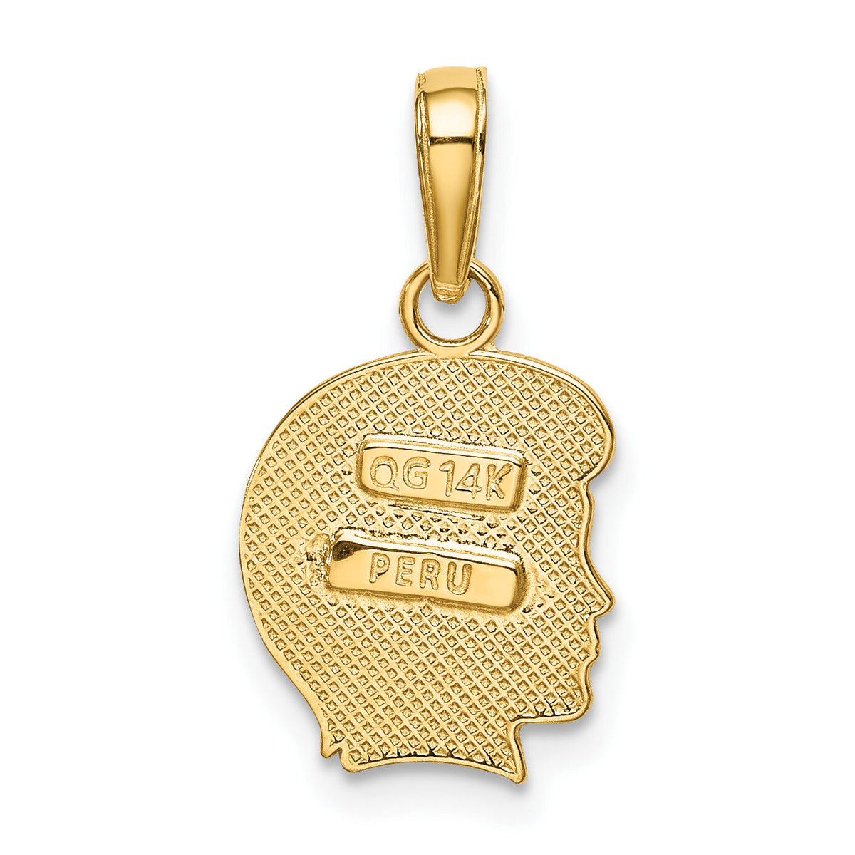 14k Boy charm-K4752
