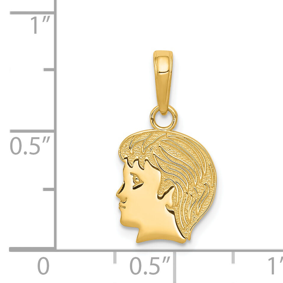 14k Boy charm-K4752