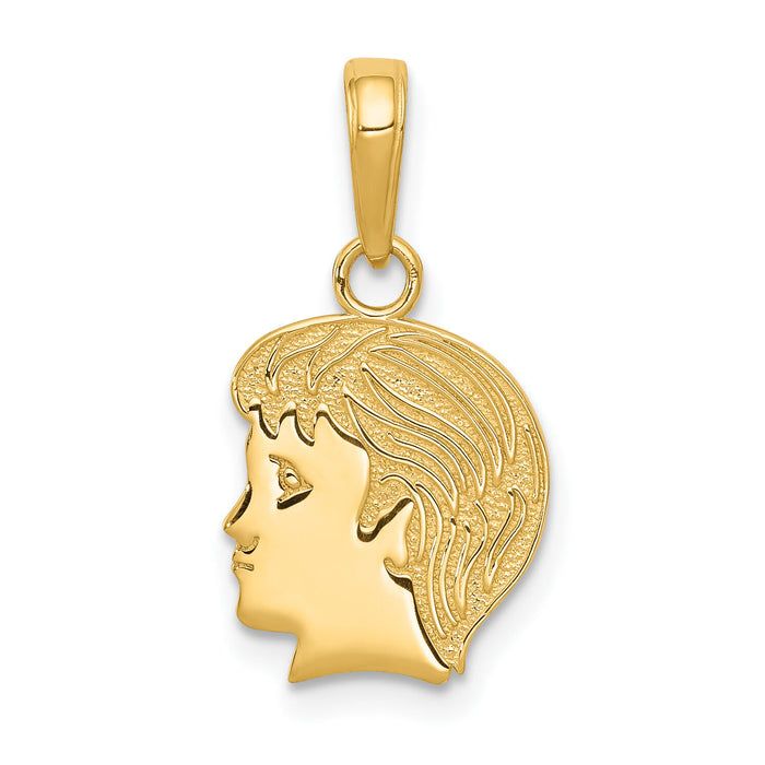 14k Boy charm-K4752