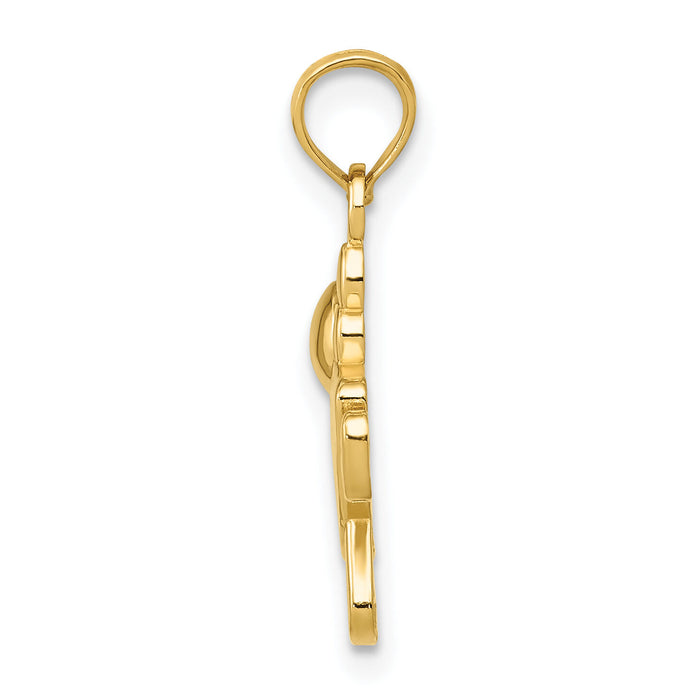 14k Little Girl Charm-K4760