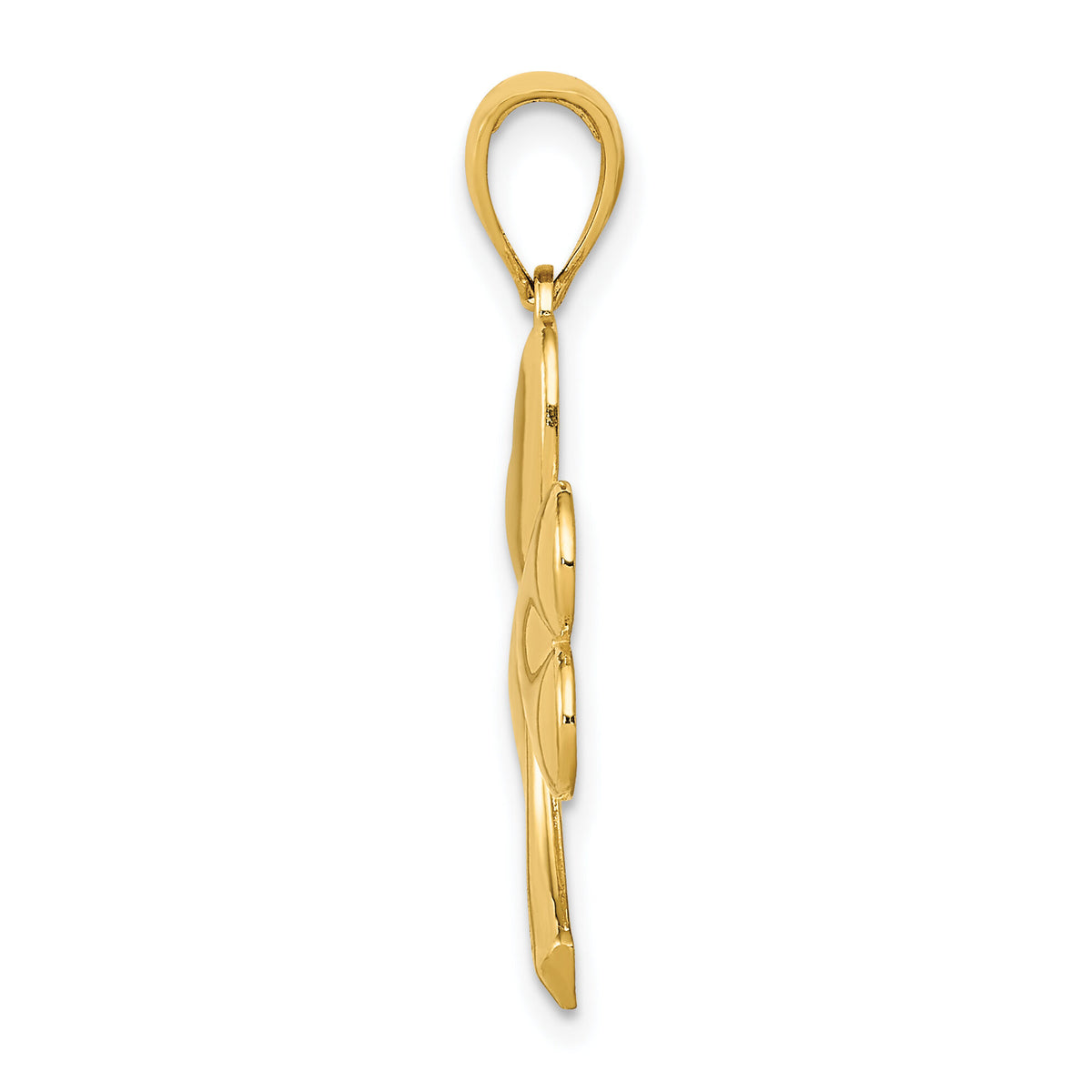14k Shamrock Charm-K4778