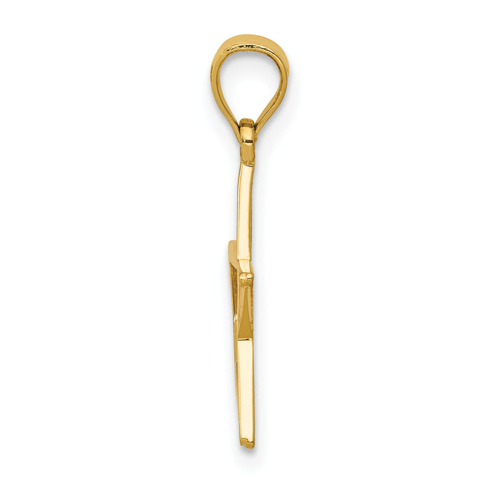 14k Star Charm-K4810