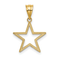 14k Star Charm-K4810