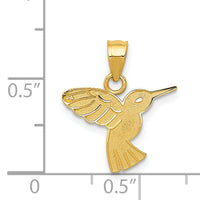 14k Hummingbird Pendant-K4831