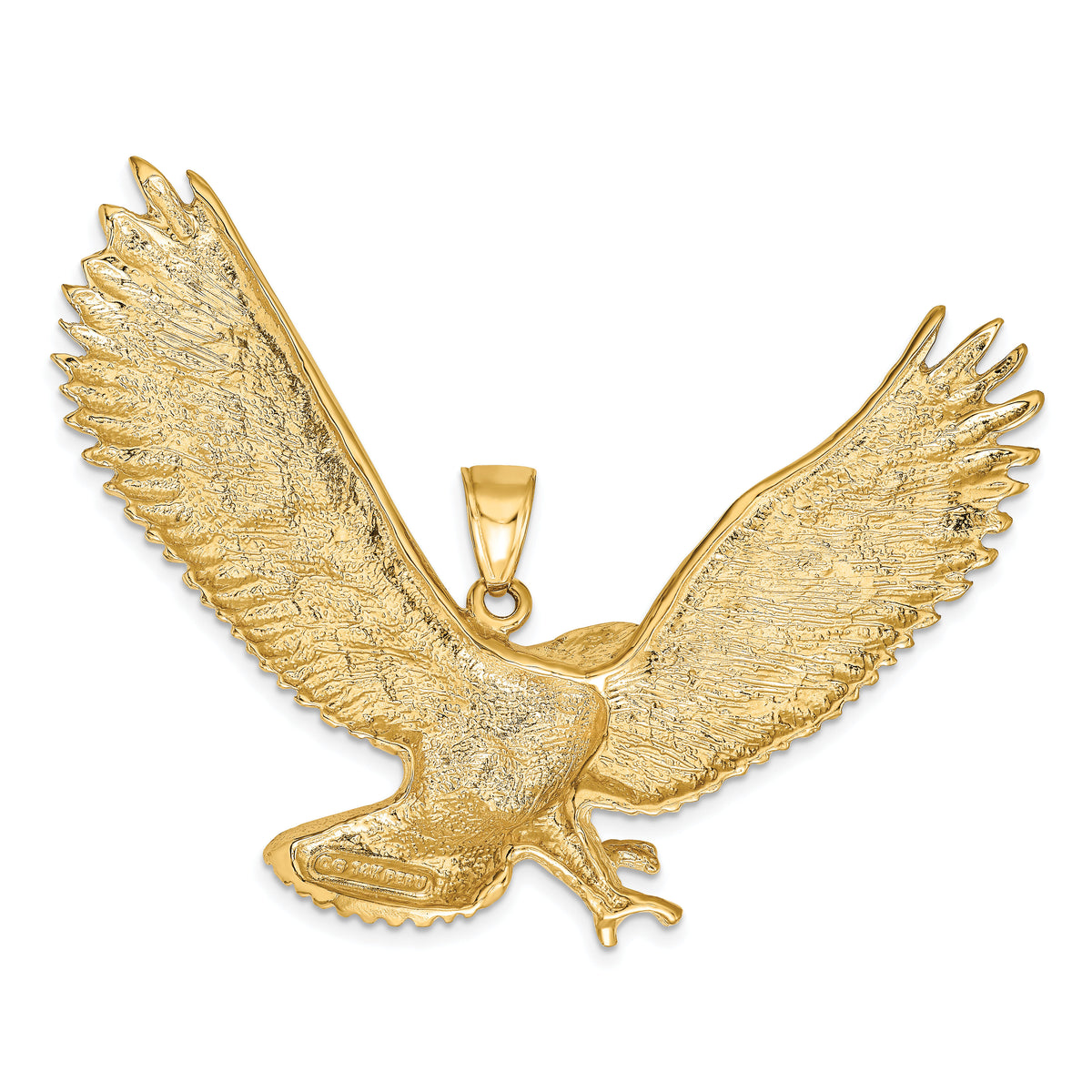 14k Eagle Pendant-K4852