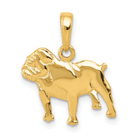 14k Bulldog Charm-K4858