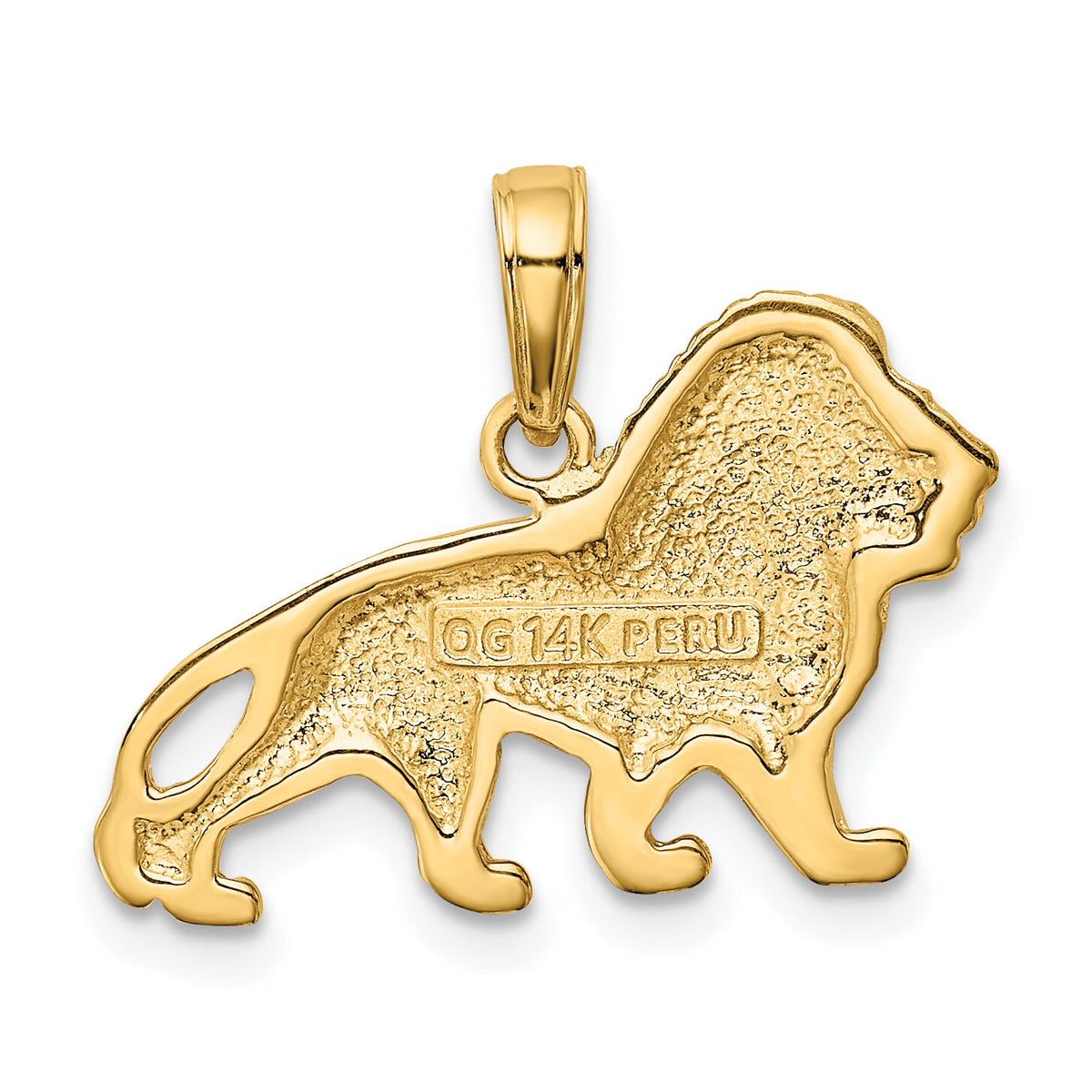 14k Lion Charm-K4867