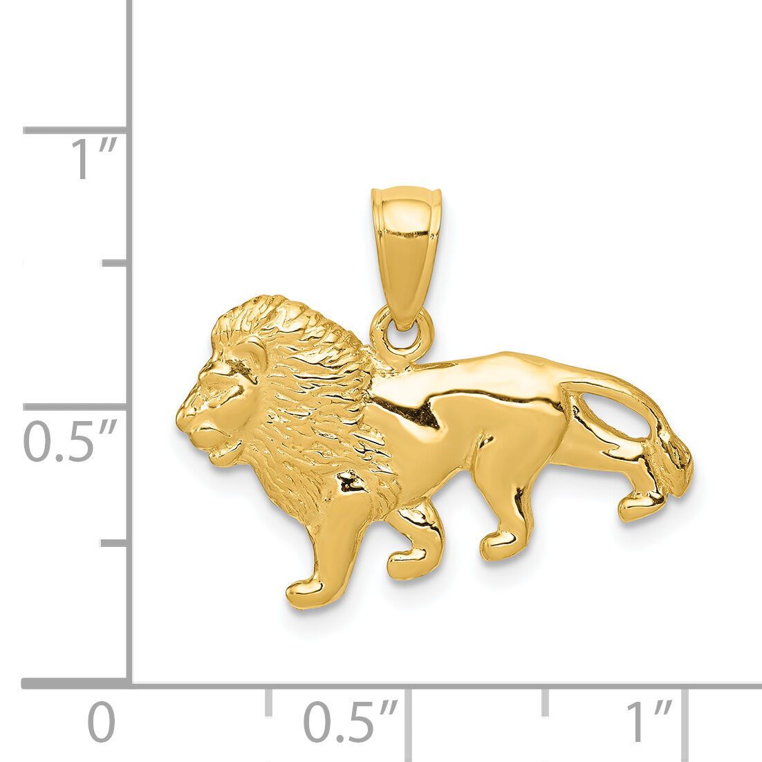 14k Lion Charm-K4867