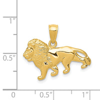 14k Lion Charm-K4867