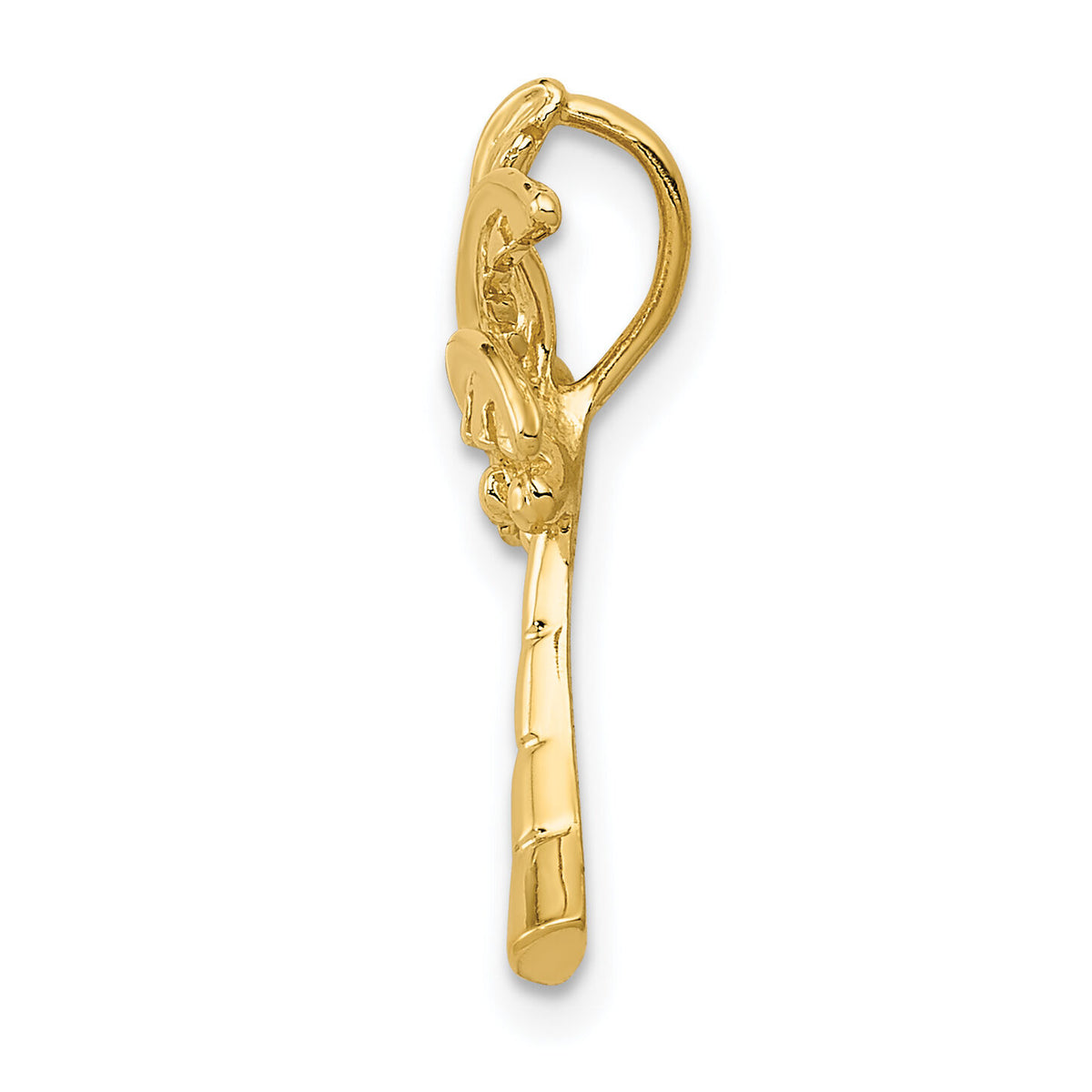 14k Palm Tree Slide-K4914