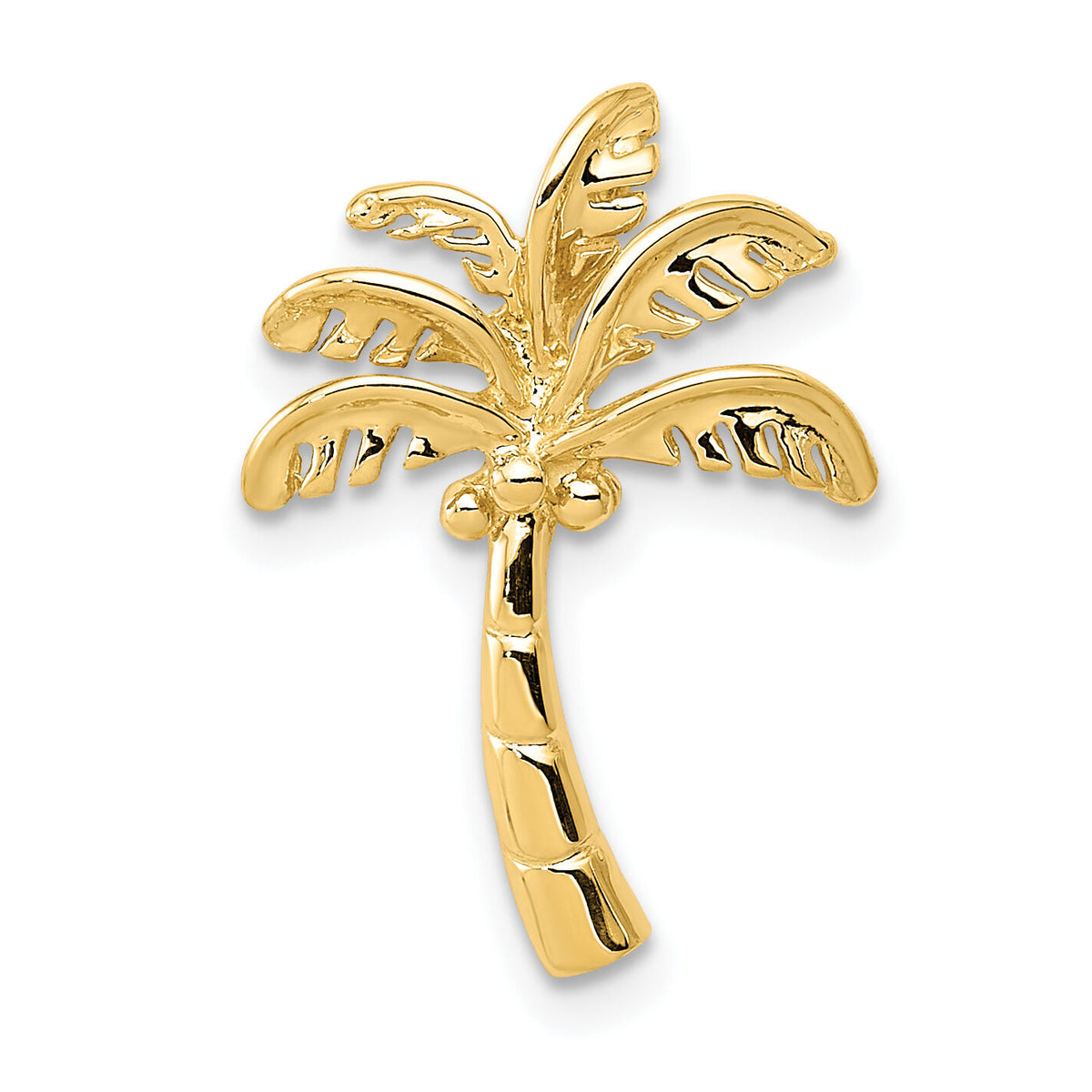 14k Palm Tree Slide-K4914