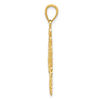 14k Phoenix Mythological Bird Charm-K4925