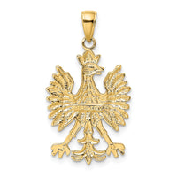 14k Phoenix Mythological Bird Charm-K4925