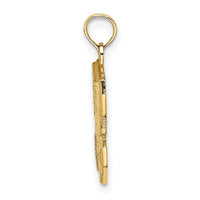 14k COMPUTER WHIZ Charm-K4942
