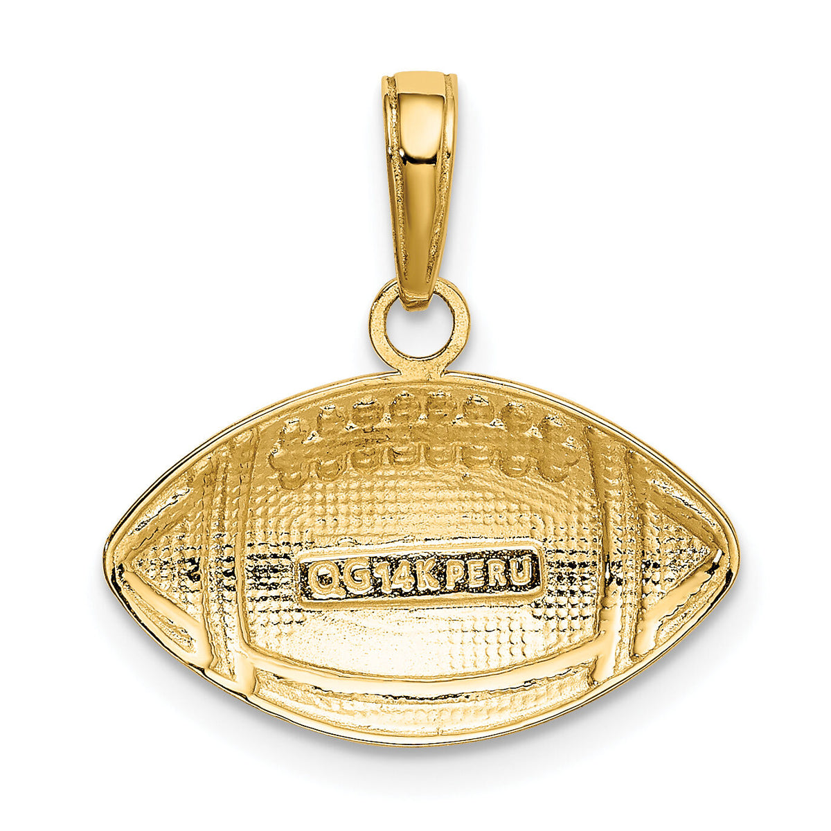 14k Football Charm-K4952