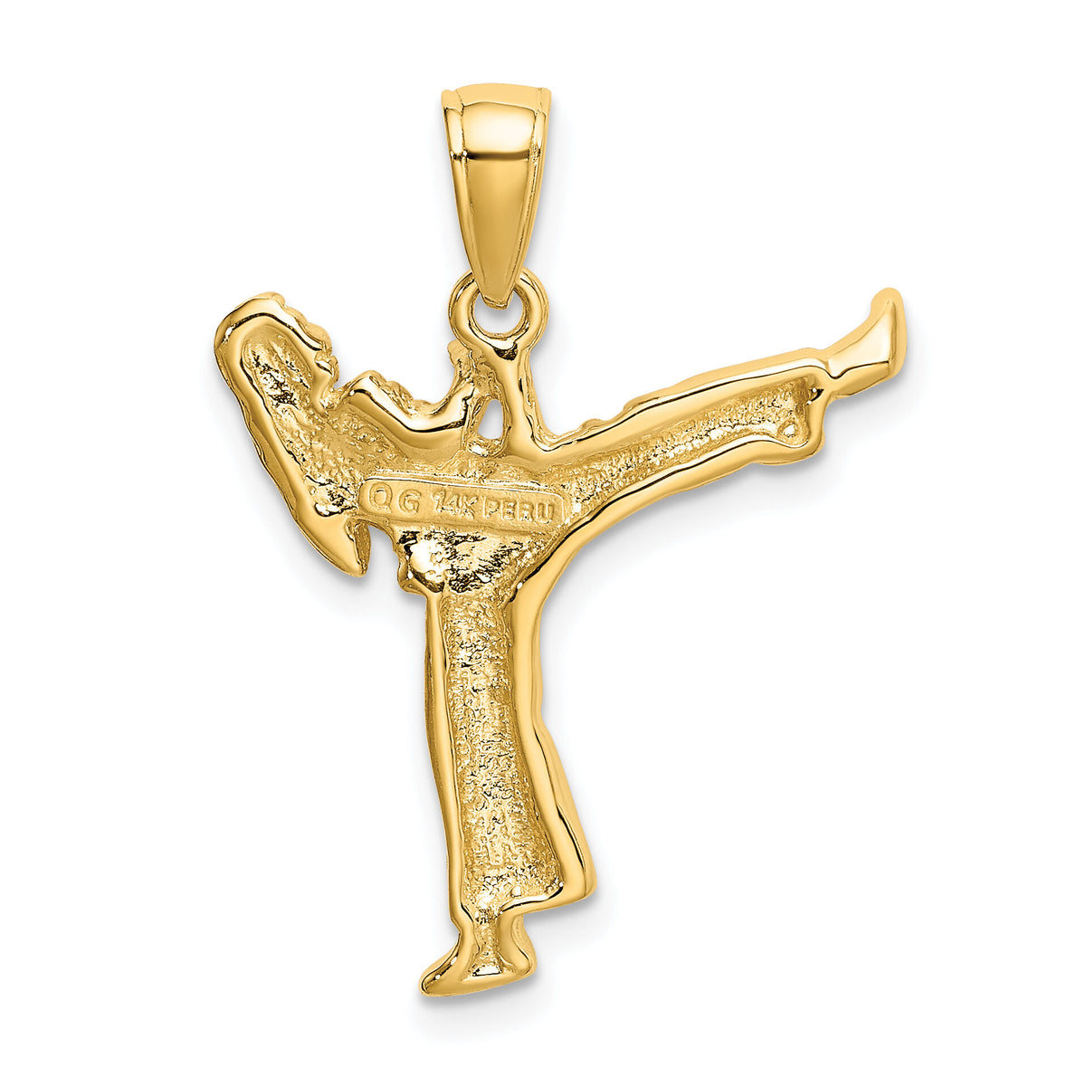 14k Girl Karate Charm-K4961